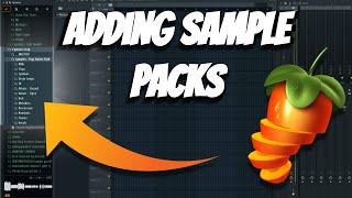 how to add sample packs to FL Studio