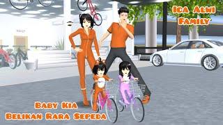 Baby Kia Belikan Sepeda Baby Rara | Ica Alwi Family Vlog | Drama Sakura School Simulator