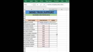 Use rank function in excel #share #viralvideo #like #excelformula #reels #trend #subscribers #video