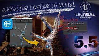 Cascadeur LiveLink zu Unreal 5 (OHNE Simulationsmodus!)