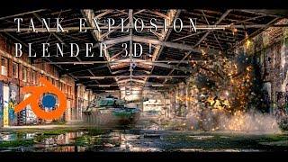 Blender 3D Explosion VFX Breakdown: Utilizing the KHAOS add-on for Blender $