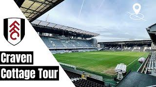 They will HANG YOU if you step on the PITCH! Craven Cottage is a Masterpiece! Tour of the Stadium