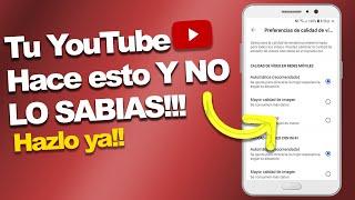 Todos deberían Usar esto en Youtube / Configuraciones que muy pocos usan