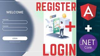 Angular 15 Login and Registration Page | angular tutorial for beginners | Dot Net API