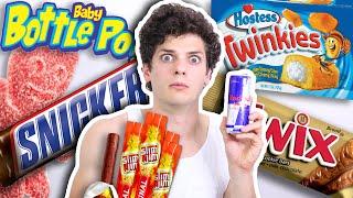 HEALTH FREAK Tries Junk Food for FIRST TIME