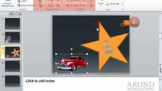 Using PowerPoint 2010 - Flip and Rotate Objects