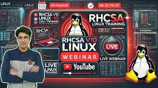 Free RHCSA v10 Webinar: Master Linux Administration with Hands-On Training | Nehra Classes