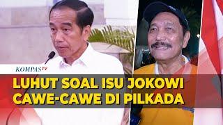 Respons Luhut soal Isu Jokowi Cawe-Cawe di Pilkada 2024: Ah Nggak Ada