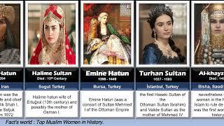 Top Muslim women in History
