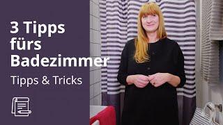 Badezimmer dekorieren | IKEA Tipps & Tricks