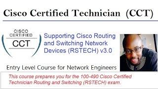 2. RSTECH - Cisco Certified Technician (CCT - Routing & Switching ) Certification