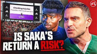 ⁠VAR to Blame for Injuries? Saka’s Risky Return Examined!