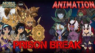 MOBILE LEGENDS ANIMATION - PRISON BREAK (UNCUT)