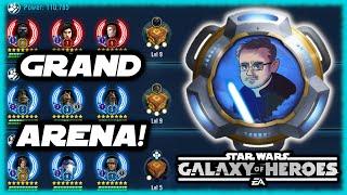 SWGOH Live - Grand Arena and Roster Reviews!