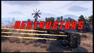 Lasering builds out of existence | Crossout