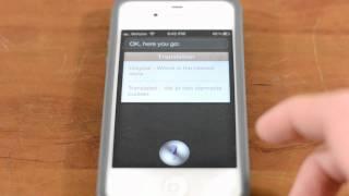 Lingual: Use Siri to Translate