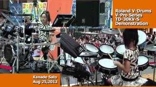 Roland TD-30KV-S Demo at FUTAKO TAMAGAWA RISE (Digest)