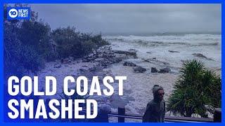 Cyclone Alfred: Gold Coast Hit With Winds, Heavy Rain | 10 News First