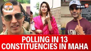 Lok Sabha Elections 2024: Polling In 13 Constituencies In Maharashtra | English News | News18