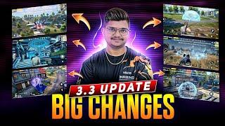 BIG CHANGES IN BGMI 3.3 UPDATE | BGMI 3.3 ALL NEW FEATURES | NEW *OCEAN ODYSSEY* MODE GAMEPLAY PUBG