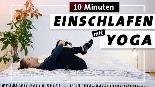 Mit Yoga Entspannt Einschlafen | Sanfte Abendroutine im Bett zum Loslassen & Entspannen