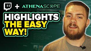 How To Make Twitch Highlights - Athena Scope Analysis and Review - Stream Highlights Tutorial