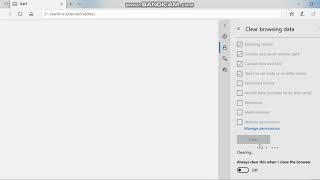 How to CLEAR COOKIES & CACHE in Microsoft EDGE?