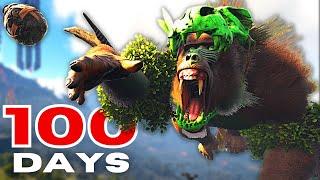 I Spent 100 Days on Lost Island in Ark Survival Evolved - Here's the Story