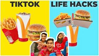 TIKTOK LIFE HACKS Challenge | Rimorav Vlogs