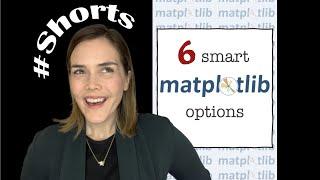6 Smart Matplotlib Options #Shorts