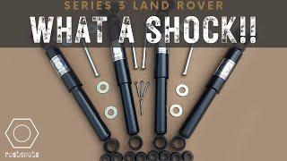 Installing New Shocks - Series 3 Land Rover Restoration - Part 36