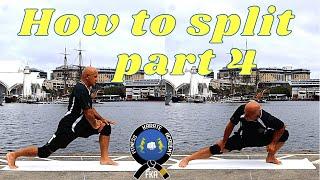 how to learn splits step by step part 4