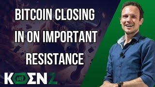 Bitcoin Closing In On Important Resistance | Bitcoin Elliott Wave Analysis