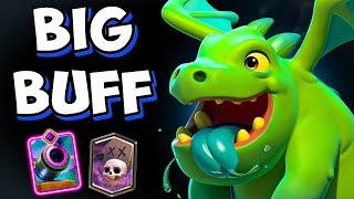 BEST GRAVEYARD DECK AFTER BALANCE CHANGES DOMINATES THE META! - Clash Royale