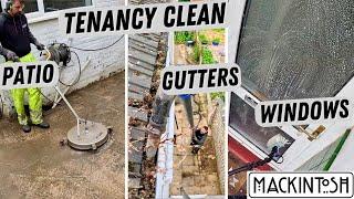 Tennancy Clean  Gutters, Patio, and Windows Cleaned