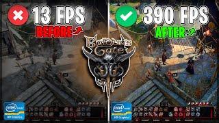 Baldur's Gate 3: BEST SETTINGS for MAX FPS & BETTER VISIBILITY!