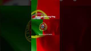 Portugal Waving Flag Animation