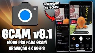 NOVA GCAM 9.1 BSG COM MODO PRO E FUNCIONANDO NO POCO F5! | Gcam BSG Mod 9.1