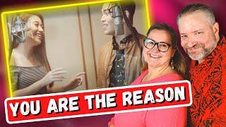 First Time Reaction to "You are the reason" by Morissette Amon and Daryl Ong