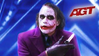 The Joker SCARES The Judges With TERRIFYING Magic Trick | AGT