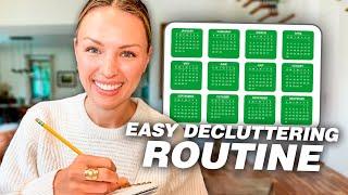 Try THIS Declutter Routine to Keep Your Home Clutter Free!