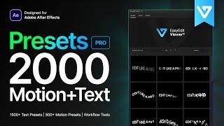 2000 Presets Pro |  Free Extension | EasyEdit- Giveaway