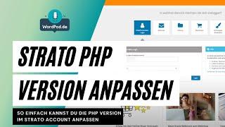 Easy die PHP Version ändern (bei Strato)