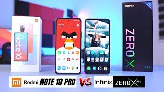 Infinix Zero X Pro vs Redmi Note 10 Pro - Durability, Display, Performance, Camera Comparison