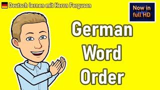 Mastering German Word Order: Coordination, Inversion, and Subordination | 1080p HD Guide 