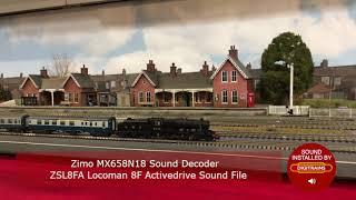 Farish N Gauge 8F Sound fitted loco by Digitrains LTD Lincoln