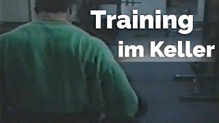 Training im berüchtigten Keller |  Sport Studio Haas 1987