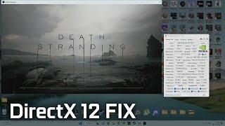 Death Stranding - DirectX 12 FIX