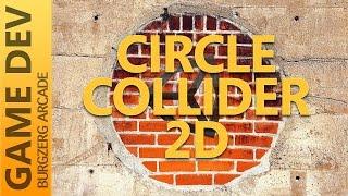 Circle Collider 2D - 2D Game Development With Unity