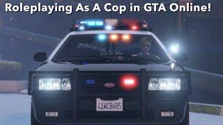 I Policed The Streets of GTA as A Cop! Merry Christmas!